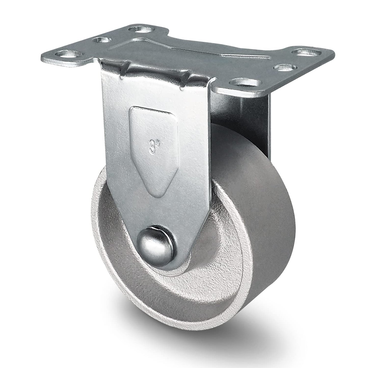 Heavy Duty Cast Iron Casters | 3x1.25, 4x1.25,5x1.25