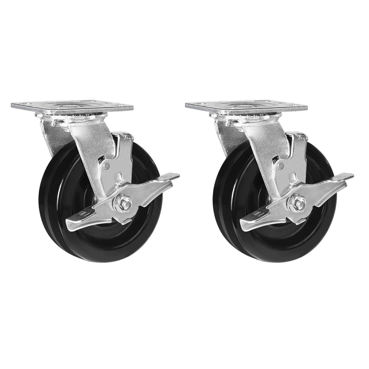 Heavy Duty Industrial Casters with Phenolic Wheel 4x2,5x2,6x2,8x2