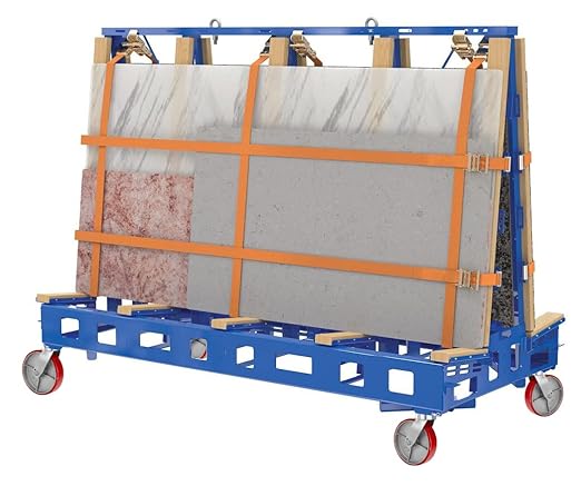 Polyurethane on Cast Iron Kingpinless Casters Red 6x2,8x2