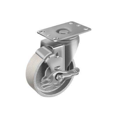 Heavy Duty Cast Iron Casters | 3x1.25, 4x1.25,5x1.25