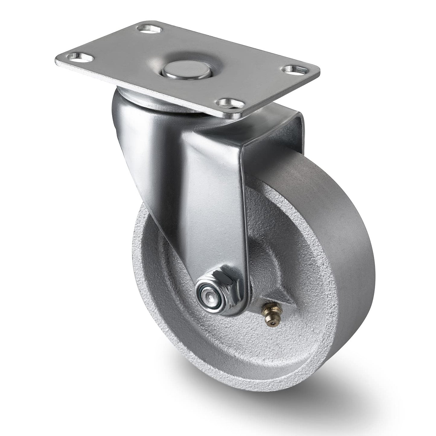 Heavy Duty Cast Iron Casters | 3x1.25, 4x1.25,5x1.25