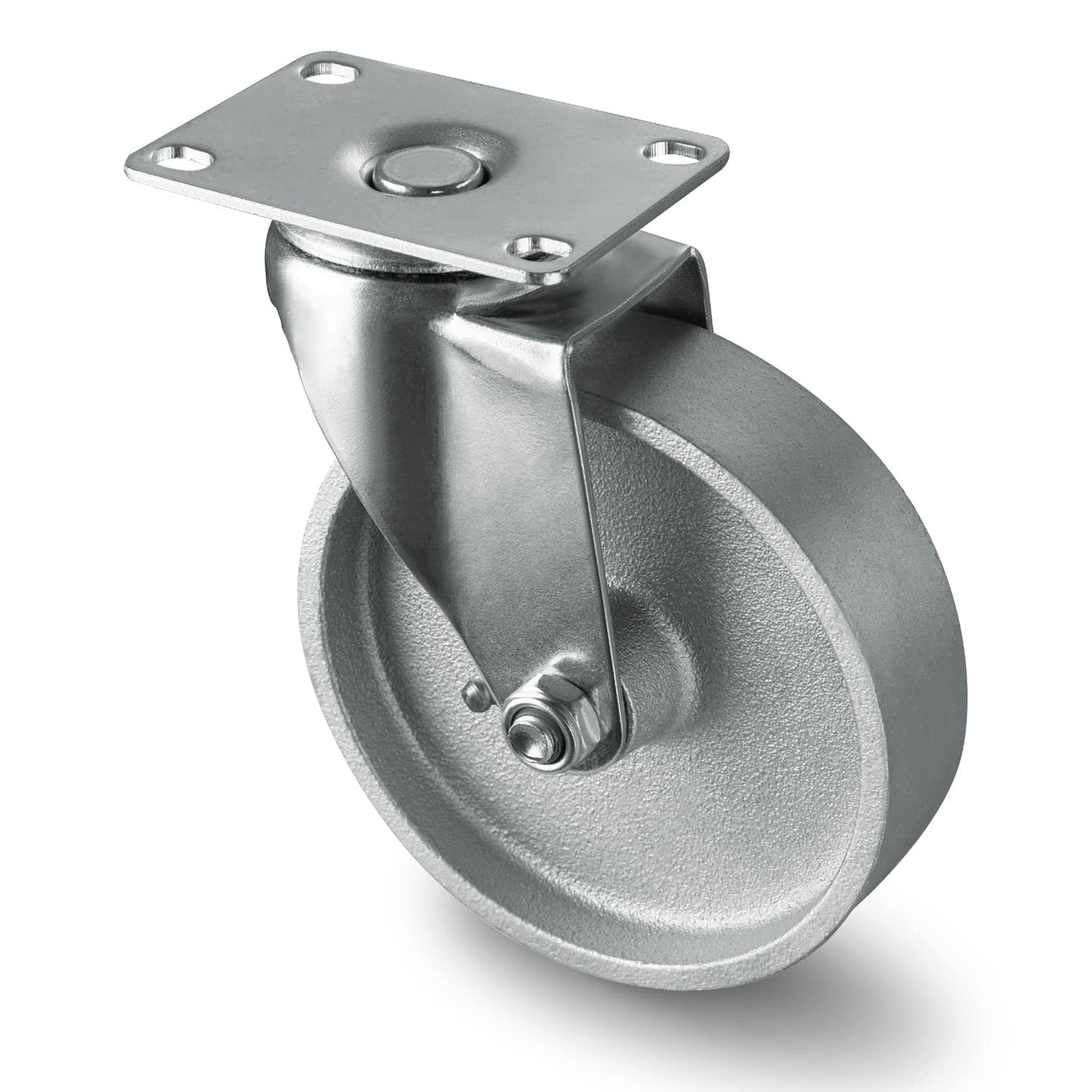 Heavy Duty Cast Iron Casters | 3x1.25, 4x1.25,5x1.25